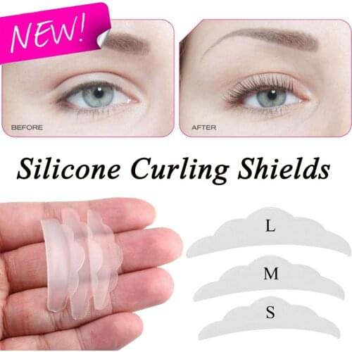 Transparent Silicone Eyelashes Lift Lifting Curler Eye Lash Extension Graft Brush Tool Accessories FD