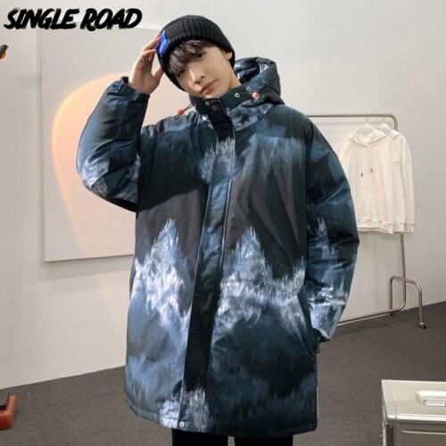 Single Road Men's Long Parkas