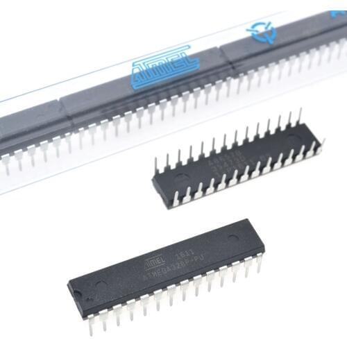 SUQ ATMEGA328P-PU CHIP Microcontroller MCU AVR 32K 20MHz FLASH DIP-28