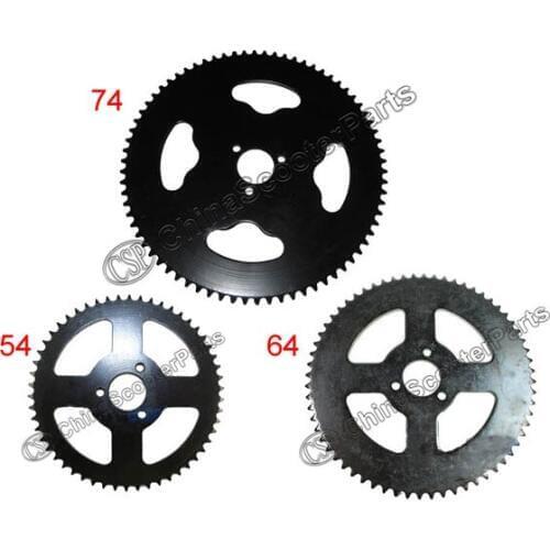 54 64 74 54T 64T 74T Tooth T8F 26MM Rear Sprocket Mini Moto ATV Quad Dirt Pit Pocket Bike Chopper 47CC 49CC