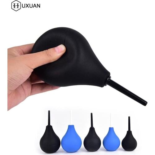 1PCS Medical Materials Enema Bulb Enema Cleaning Container Anal Vagina Cleaner Douche for Men and Women