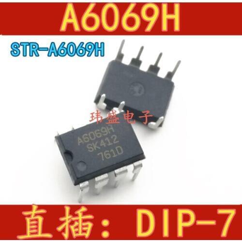 10pcs STR-A6069H A6069H DIP-7