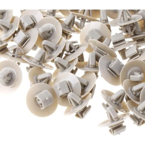 100Pcs Clips For Renault Trafic Traffic Side Moulding Lower Protection Door Trim