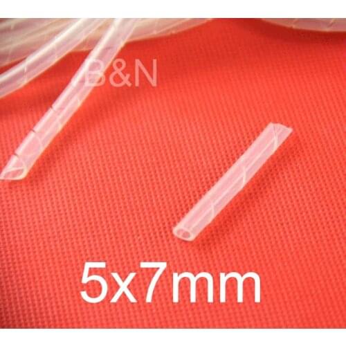 5mm x 7mm silicone winding tube wrapped hose optical fiber KBG Conduit Sleeves protection protective casing fiber ferrule
