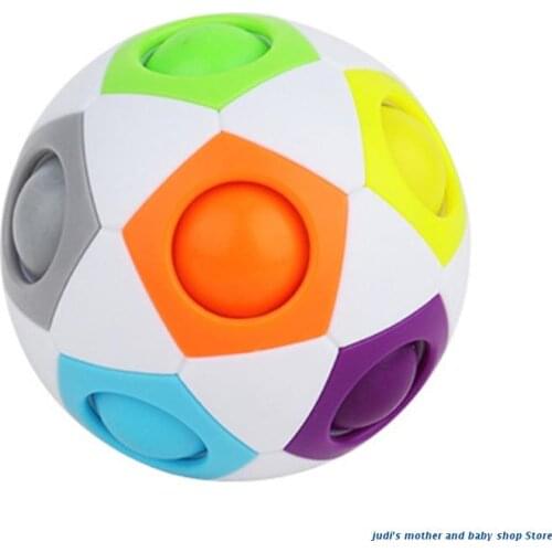 67JC Therapy Toy Decompression Toy Vent Ball Education Interactive Cube 3D Puzzle
