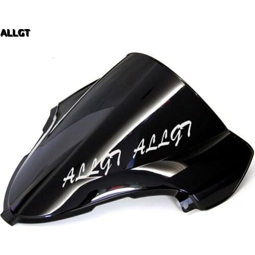 ALLGT Smoke Windshield Windscreen for Yamaha YZF R6 2003 2004 2005 & YZF R6S 2006-2009