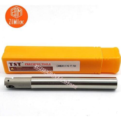 LNMU03 C20-21-150/200 C16-17-150/200 2-blade 3-blade milling cutter pole indexable milling cutter milling machine CNC lathe