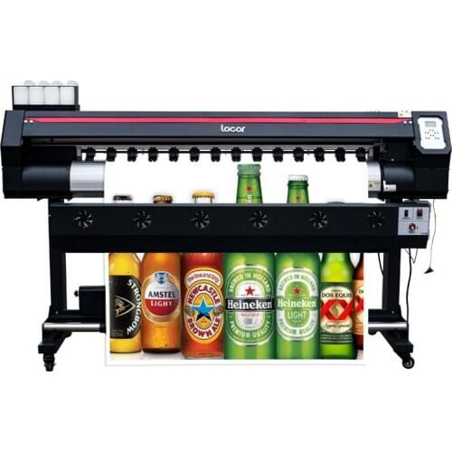 6Ft Flex Printer Pvc Sticker Printing Machine Epson 3200 Head Outdoor Eco Solvent Printer 1440Dpi High Speed Car Wrap Printer