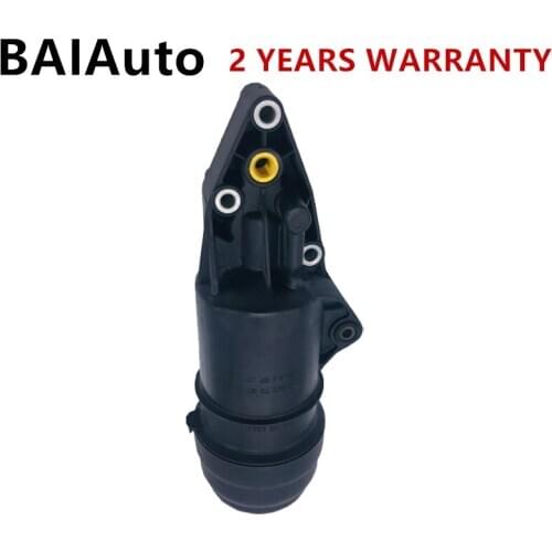 Engine Oil Filter Housing For VW Touareg 2011-2015 Audi A4 A5 A6 A7 A8 Q5 Q7 2.5L 2.8L 3.0L 06E115405 06E 115 405A 06E 115 405C