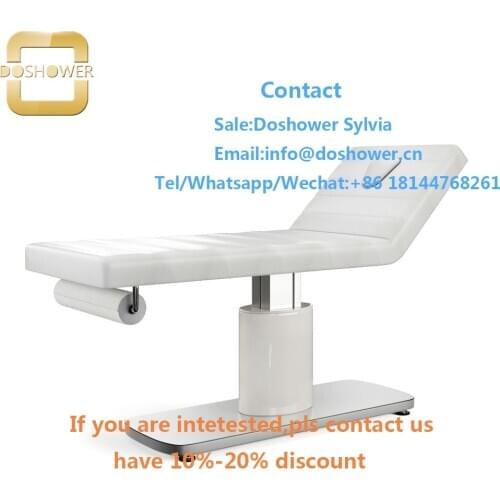 Beauty beds for facials with breast hole massage table for massage bed electric with motor