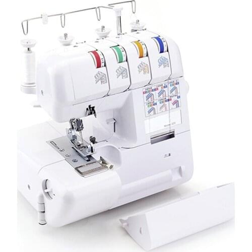 320D seaming machine household four-wire new overlock sewing electric desktop three-wire thin side automatic secret copy machine