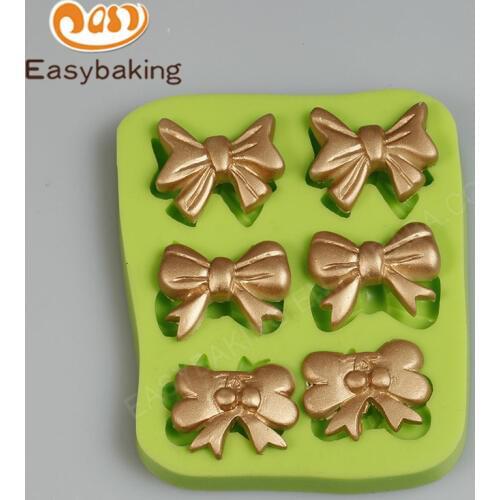 Food Grade Beautiful Bowknot Silicone Mold,Fondant Cake Decorating Tools,Silicone Soap Mold,Silicone Cake Mold