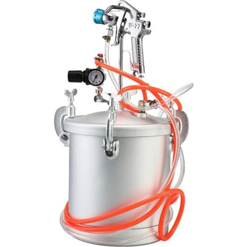 New Type 10l Colorful Paint Spray Gun Feed Pressure Paint Tank Latex Paint Spraying Machine Sand Spraying Grab Pressure Tank