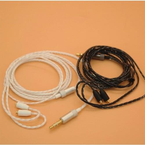 Diy earphone wire pluggable cable for SE215/315/535/846/UE900