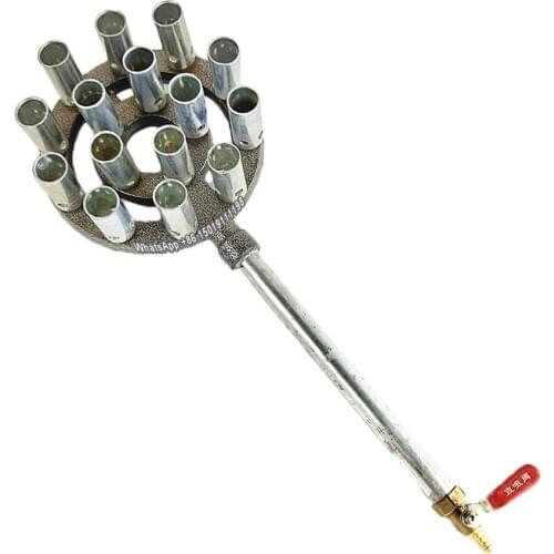 15-hole portable burner,household gas stove,desktop outdoor gas stove,high pressure fire burner,pan burner,barbecue gas stove
