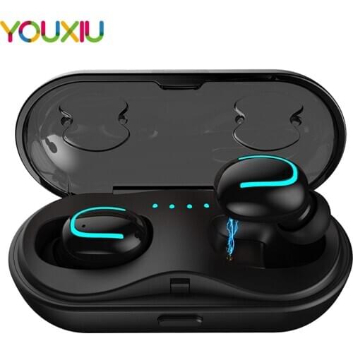 TWS earbuds Q13S 5.0 bluetooth earphone Wireless Headphones True Stereo Earbuds Handsfree Waterproof Headset with charging box