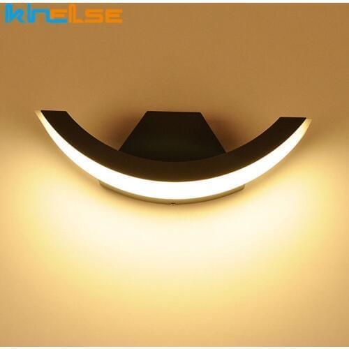 12W 15W 24W LED Outdoor Waterproof Walkway Front Door Garden Porch Wall Light Modern Indoor Corridor Wall Lighting Light Fixture