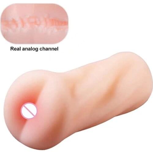4D Realistic Deep Throat Male Masturbator Silicone Artificial Vagina Mouth Anal Erotic Oral Sex Masturbator Sex Toys for Men