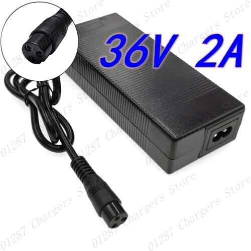 36V 2A Wide Pressure Lead-acid Battery Charger Electric Scooter Ebike Charger For Bicycle-modified Electric Vehicles