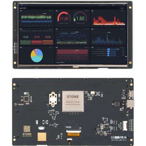 STONE 10.1 Inch HMI TFT LCD Display Panel with RS232/RS485/TTL +Software+Program for Industrial Use