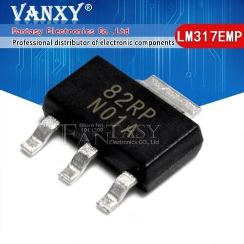 10pcs LM317EMP SOT-223 N01A LM317 SOT screen LM317EM SOT223 Regulators