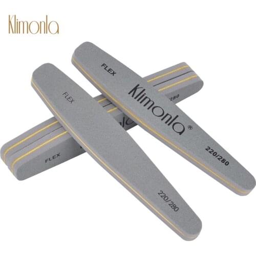 25Pcs Professional Design Diamond Sponge Sanding Nail Files 220/280 Grit Nail Art Sandpaper DIY Beauty Nails Manicure Tools