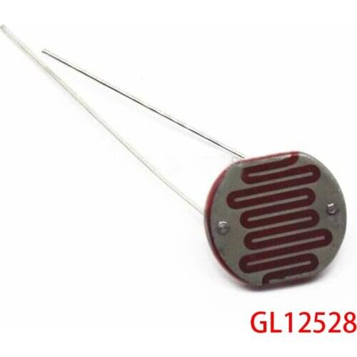 5pcs 12528 light dependent resistor photoresistor resistor 12mm photosensitive resistance 35515