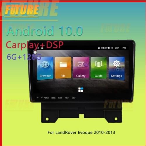128G For Land Rover Evoque 2010-2013 Android Car Radio Stereo 2Din Multimedia Player GPS Navigation Touch Screen DSP Head Unit