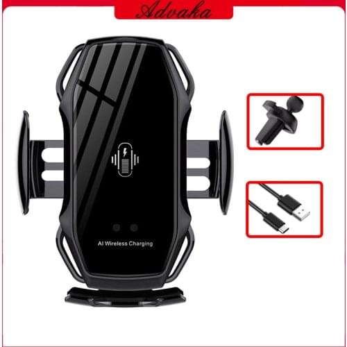 AI Wireless Charging Smart Sensor Car Phone Holder Fast Charging Wireless Chargers For Samsung Galaxy S8 S8+ S9 S9+ S10+ Note 8