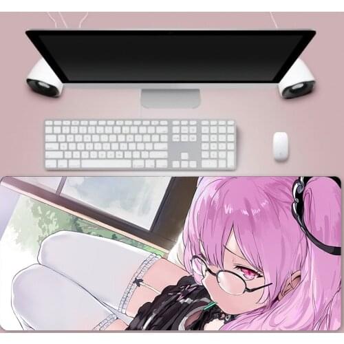 Large XXL Office Computer Desk Pad Desktop Keyboard Large Mouse Pad Leather Notebook Computer Pad Desk Anti-Slip Pad Gamer Mouse