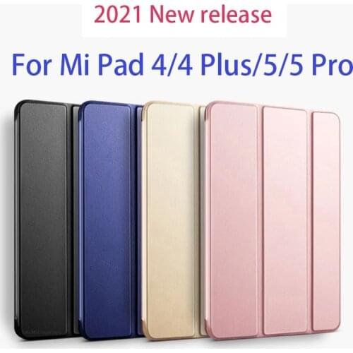 Case For Xiaomi Mipad 4 / Mi Pad 4 8.0 inch Wake Silicone Smart Cover For Xiaomi Mi Pad 4 Plus 10.1 inch Case