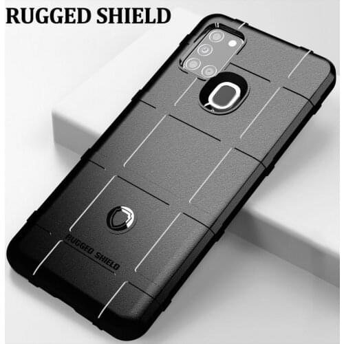 For Samsung Galaxy A51 case A71 A41 A31 A21 A21S A11 A01 Rugged shield back cover Rubber protective for Galaxy M31 M21 M30S
