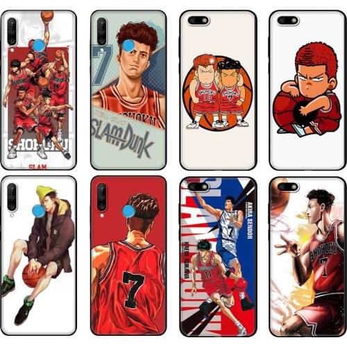 Black tpu Case For Huawei Honor 20 Lite 10 10i 20S 30S 30 Case Honor 7A 5.45 7s 7C 5.7 Case Cover Ryota Miyagi Slam Dunk