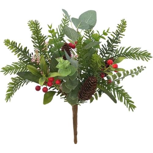 Decorations Atmosphere Simulation Foam Props No Bottles Pine Cones Home Craft Christmas Realistic Non-toxic Lifelike Fake Flower