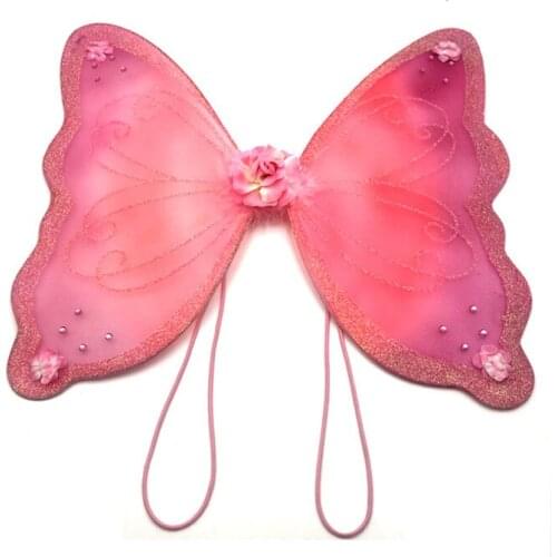 Kids Gilrs Creative Fairy Wings Butterfly Costume Dress Up Halloween Angel Pixie Princess Party Costume Outfits