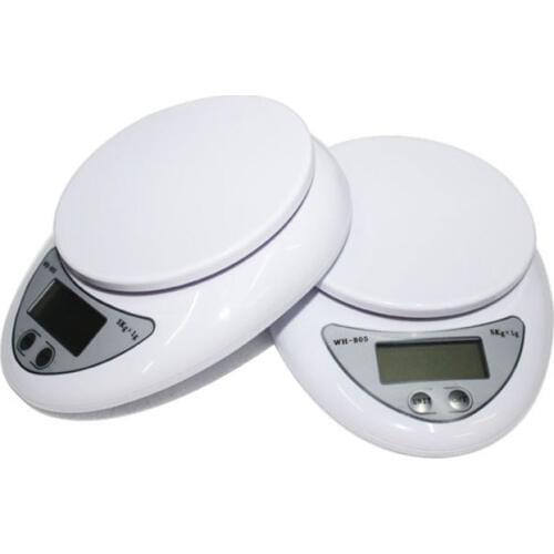 Wholesale 60pcs/lot 5000g/1g 5kg Electronic kitchen Food Diet scale baking scales LED smart digital weighing scales