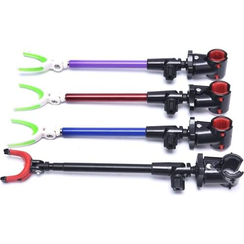 Telescopic Fishing Bracket Rod Holder 3 Sections Bracket Support Stand Tool