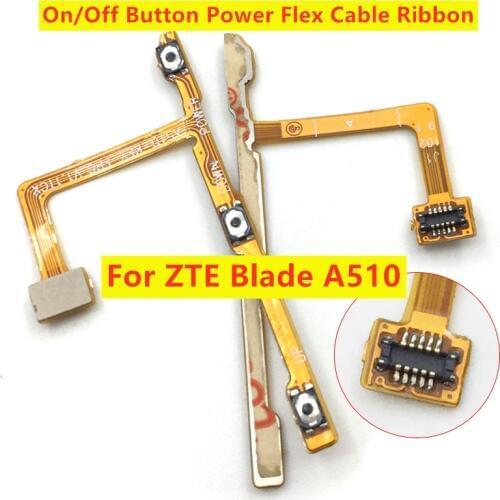 NEW Power ON/OFF Button Flex Cable For ZTE Blade A510 BA510 BA510C Volume Switch Button Flex cable Replacement Part
