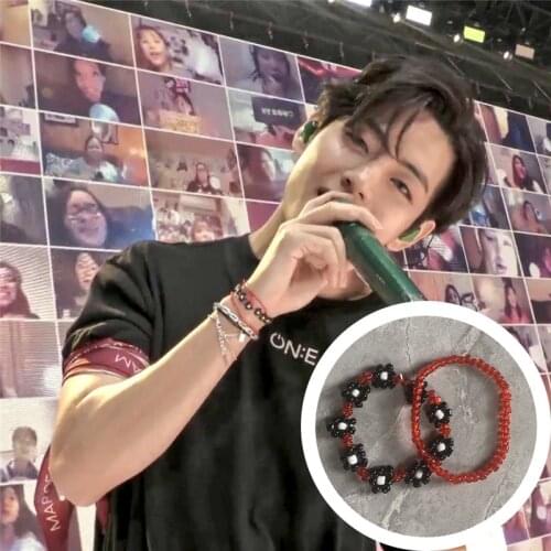 KPOP Kim Tae Hyung MAP OF THE SOUL ON:E Concert V Bracelet Fashion Accessories For Fans Collection Boys Birthday Gifts B52