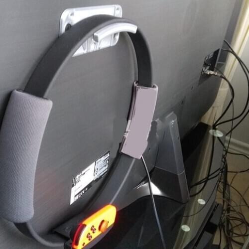 Fitness Circle Storage Bracket For Nintendo Switch Ns Wall Mounted Traceless Nail Free Game High Quality 3D Printing Controller