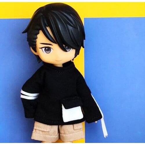 Ob11 doll garment GSC clay head BODY9 Molly YMY plain body doll garment denim coat doll clothes Doll accessories