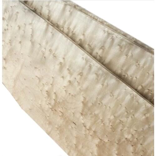 L:2Meters/pcs Width:120-140mm Thickness:0.25mm Natural Maple bird eye veneer Solid wood Speaker skinning