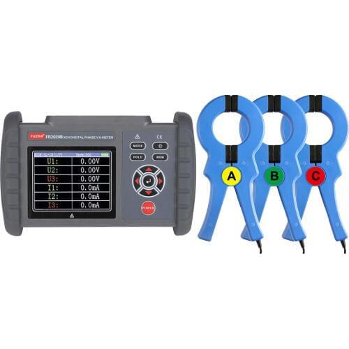 FUZRR FR2020B Multifunctional Large-caliber Three-phase Digital Phase Voltammeter Multifunctional Voltage And Current Test
