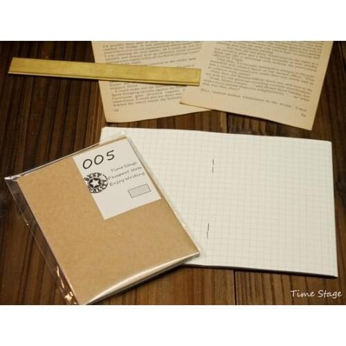 Travelers notebook filler papers core passport type size 030 Kraft File pocket midori