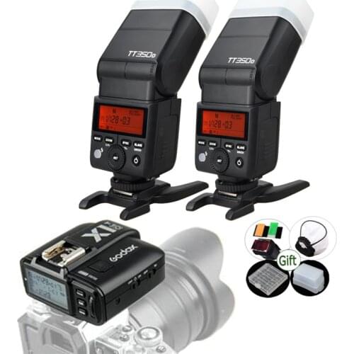 Godox X1T-O Transmitter Trigger + Speedlite TT350o TTL 2.4G HSS 1/8000s Flash for Olympus Panasonic Camera
