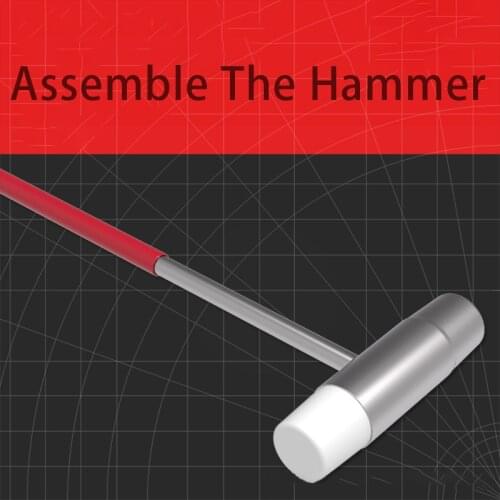 Assemble The Hammer Gundam DIY Model GK Make Tool Double Headed Metal Soft Head Little Hammer Hammering Pile