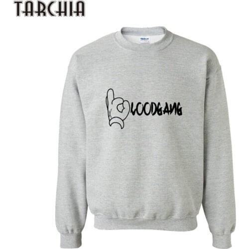 TARCHIA Autumn Cotton Men Long-Sleeved Sweatshirts Hip-Hop Print Hoodies Sweatshirts For Man Baseball Sprotwear Tops