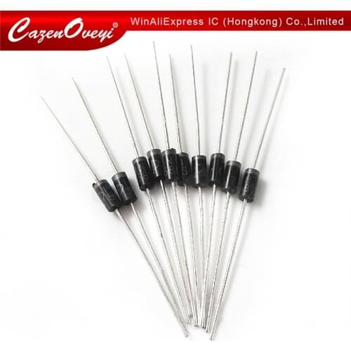 100PCS Rectifier Diode 1N5817 1N5819 1N5399 1N4937 1N4004 1N4001 1N4007 UF4007 HER107 FR207 FR157 FR107 RL207 DO-41 In Stock