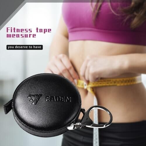 150CM Body Measure Tape Retractable with PU Shreath Ruler Calculator Diet Weight Loss Tape body fat measure tape