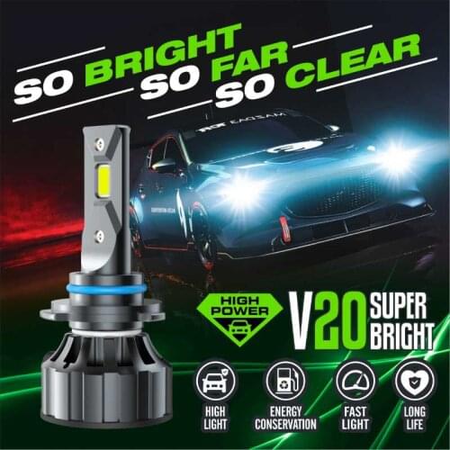 18 months warranty 9005 9006 60W 6000LM CANBUS led 9012 H7 H11 H4 auto led error free light